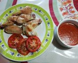 Foto del paso 4 de la receta: Alitas al horno con barbacoa casera express