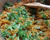 A picture of step 2 of Mooli ka Paratha😋.