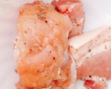 Hình bước làm 1 của món Salad rau củ ức gà