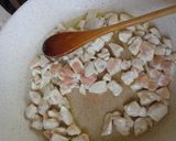 Foto del paso 1 de la receta: Strogonoff con arroz diferente