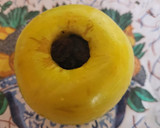 Foto del paso 2 de la receta: Manzana aromática con uvas pasas en microondas