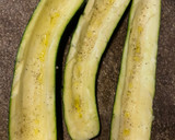 Foto del paso 1 de la receta: Calabacines rellenos de atún