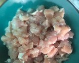 Foto del paso 1 de la receta: Salsa de pollo para tallarines