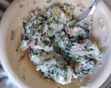 A picture of step 3 of Curd filled Kabaab (Shikam puri).