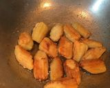 A picture of step 5 of Chilli Baby Corn.