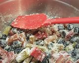 Foto del paso 3 de la receta: Crumble de ruibarbo y arándanos (blueberries)