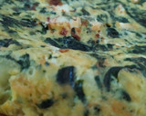 Foto del paso 4 de la receta: Tortilla de patata con espinacas y queso