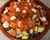 Foto del paso 4 de la receta: Chirashi - sushi cubierto con mariscos