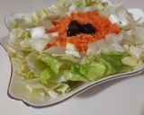 Une image de l'étape 5 de Salade laitue carottes oignon vert 🍴.