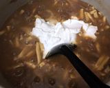 A picture of step 5 of IP Beef & noodles.