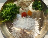 পালং থেপলা (Palak thepla recipe in Bengali) রেসিপি ধাপ - 1 ছবি