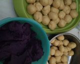 Foto langkah ke 3 dari resep Pia ubi ungu.