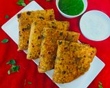 सहजन के पत्ते कापराठा (sahjan kepatto ka paratha recipe in hindi) रेसिपी चरण 4 फोटो