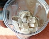 A picture of step 1 of Taro Cake.