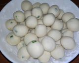 Foto langkah ke 3 dari resep Sate Cilok Bumbu Kacang.