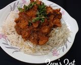 A picture of step 4 of Rice Vermicelli with Chicken.
