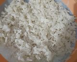 A picture of step 1 of Batata Kanda Poha.