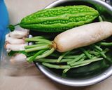 Hình bước làm 1 của món Đậu hủ kho nước tương