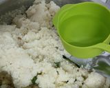 A picture of step 6 of Varai Upma.