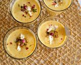 A picture of step 7 of Thandai Lassi.