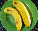 Foto langkah ke 1 dari resep Bolu Pisang Kukus Gula Aren.