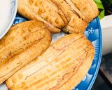 Hình bước làm 2 của món Chuối nướng + nước cốt dừa