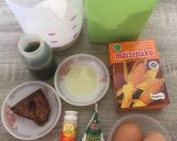 Foto langkah ke 1 dari resep Roti Jala Pandan (Kuah Kinca).