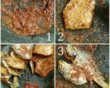 Foto langkah ke 4 dari resep Ikan Asin Tempe Penyet Sambal Terasi Mentah.