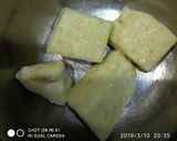 A picture of step 4 of Palak paneer.