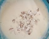 A picture of step 8 of Mango-Coconut Kulfi.