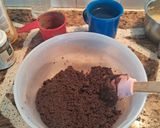 Foto del paso 1 de la receta: Torta vegana de chocolate con crema de maicena