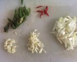 Foto langkah ke 3 dari resep Tempe mix putih telur asin.