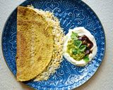 A picture of step 5 of Green Moong & Spinach Pancakes (Mug - palak dhirde).