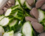 Foto langkah ke 5 dari resep Sop Oyong Bakso Soun.