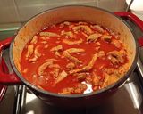 Temesvári sertéstokány galuskával #gluténmentes recept fázis 5 fotója