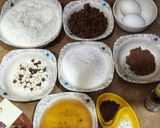 A picture of step 1 of Chocolate loaf.