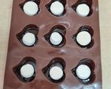 Foto del paso 3 de la receta: Bombones con mantequilla de maní y corazón de merengue #fat