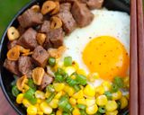 Foto langkah ke 6 dari resep Beef bowl with butter rice.