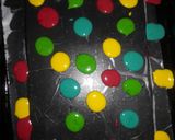 A picture of step 4 of Polka dot Swiss roll #CookpadRamadan.