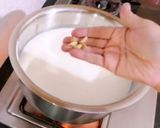 A picture of step 1 of Firni Recipe 😊.