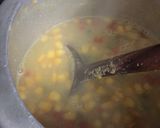 A picture of step 3 of Sweet Corn Soup.