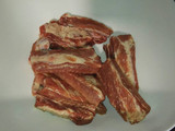 Costillas glaseadas con patatas