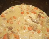 Une image de l'étape 4 de Blanquette poulet au curry rapide au cookeo.