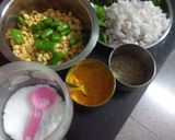 A picture of step 1 of Masala vada.