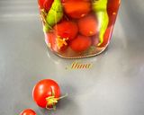 عکس مرحله 2 از دستور ترشی گوجه گیلاسی