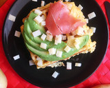 Foto del paso 4 de la receta: Gofres de tortilla de patatas