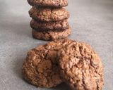 Une image de l'étape 4 de Cookies chocolat, amandes, noix de coco râpée.