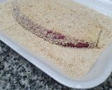 Foto del paso 3 de la receta: 🍆❕️Milanesas de Berenjenas ralladas con guarnición de Champiñones y Portobellos