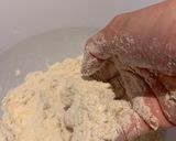 A picture of step 2 of Coconut scone.
