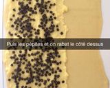 Une image de l'étape 4 de Pain suisse aux pépites de chocolat.